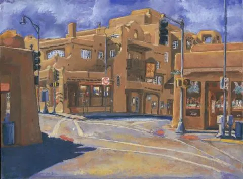 Plein Air, La Fonda, May 10 '16