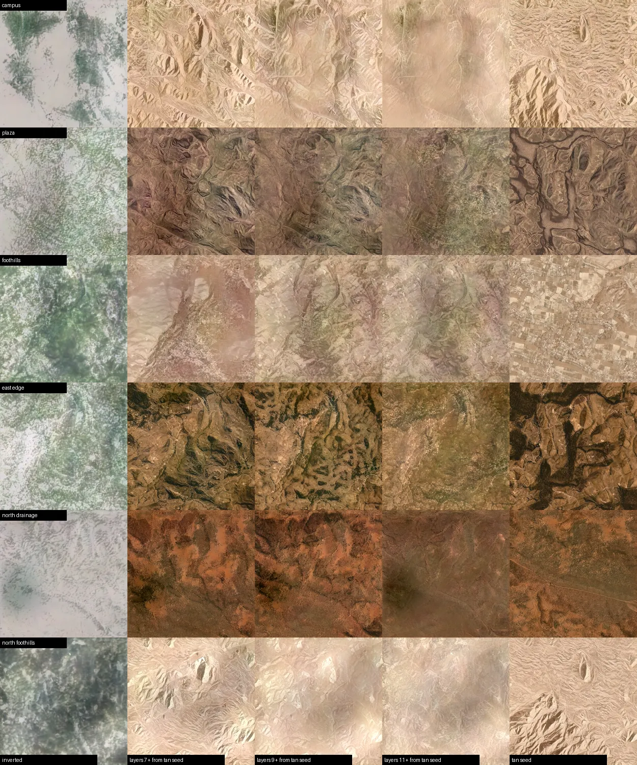 Style mixing: Santa Fe layouts in desert colour
