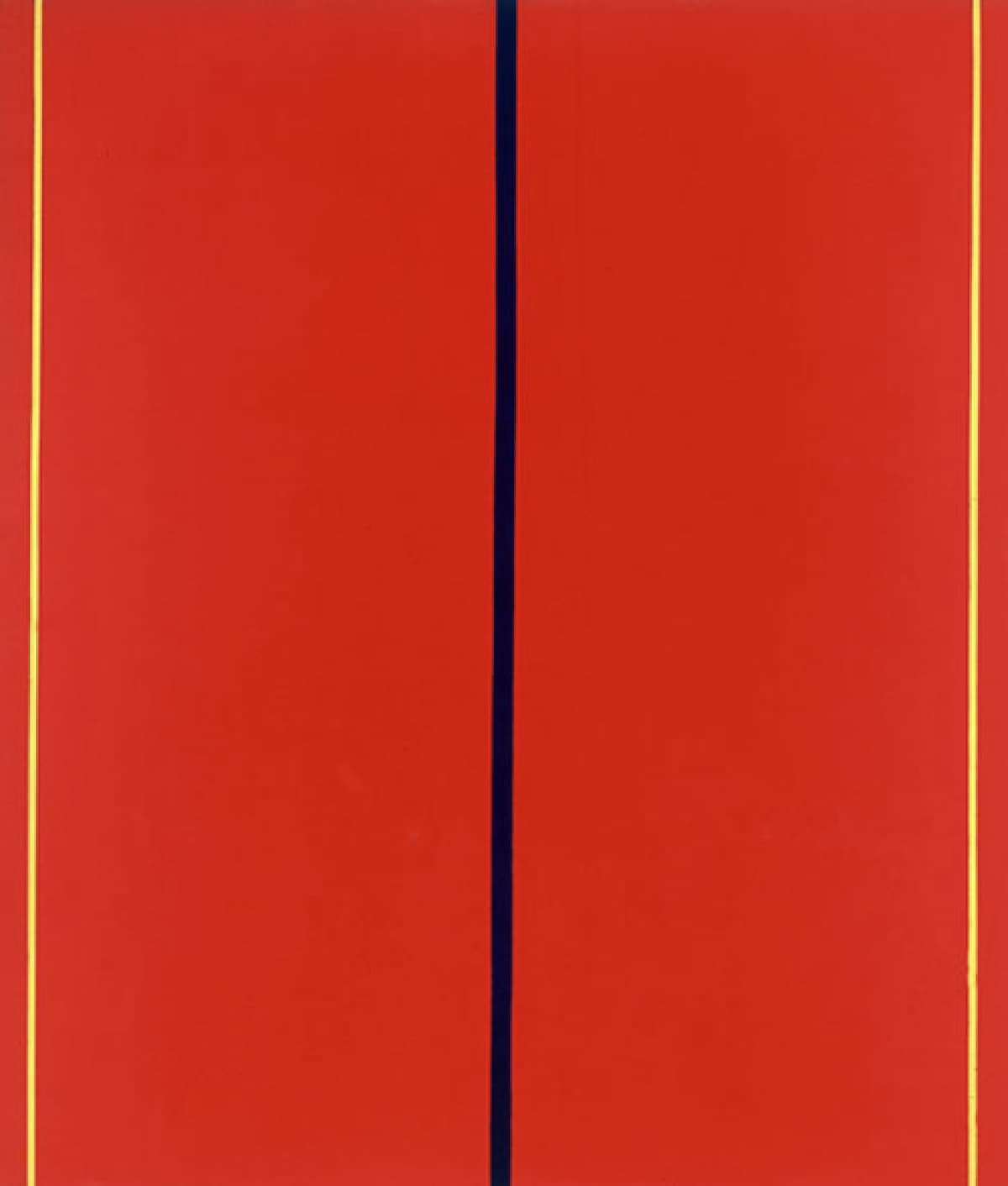 Barnett Newman Who’s Afraid of Red, Yellow and Blue II