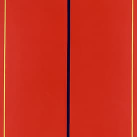 Barnett Newman Whos Afraid of Red, Yellow and Blue II